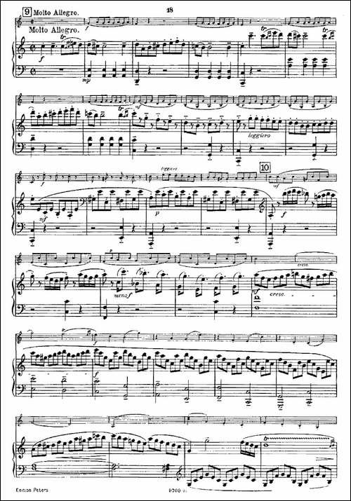 Mozart---Violin-Sonata-No.2,-KV.-303-第二小提琴奏鸣曲-提琴谱