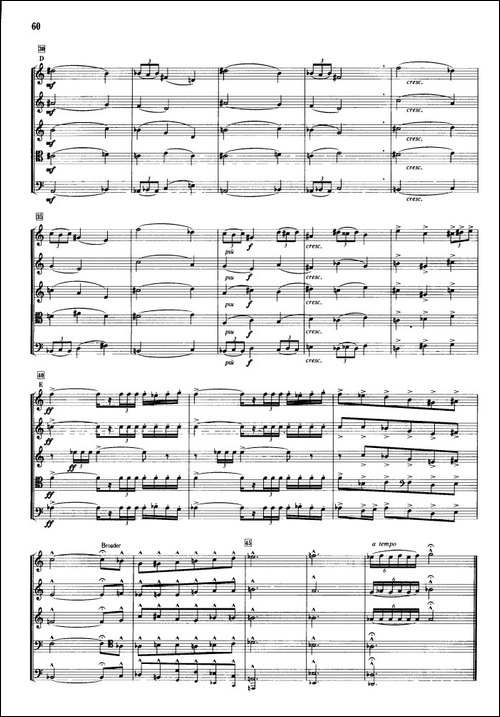 序曲-合奏、杜卡斯作曲版-铜管谱